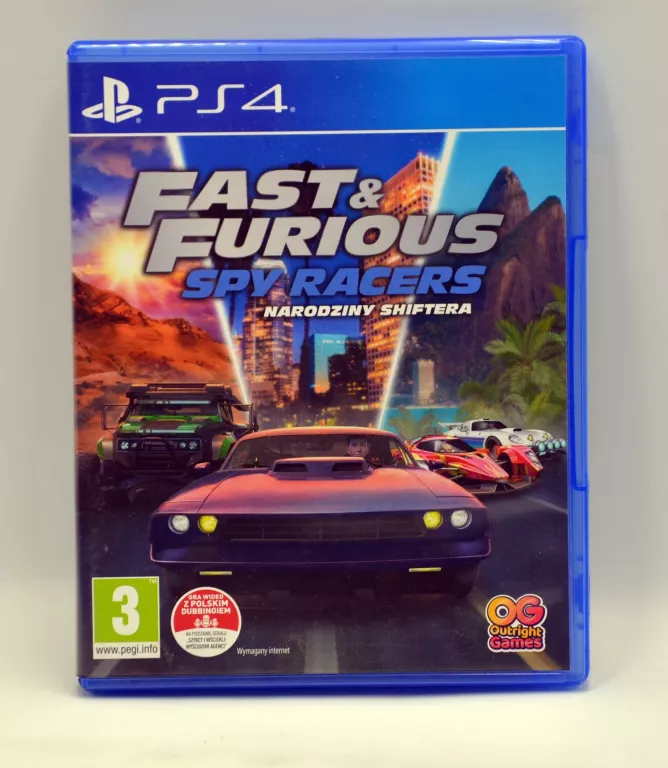 FAST & FURIOUS SPY RACERS PS4