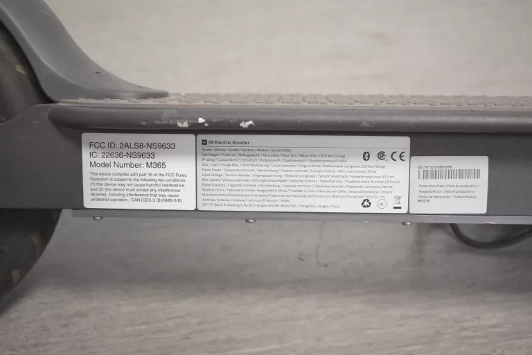 HULAJNOGA XIAOMI MI ELECTRIC SCOOTER M365 PRO 2 CZARNA 600 W 20 KM/H