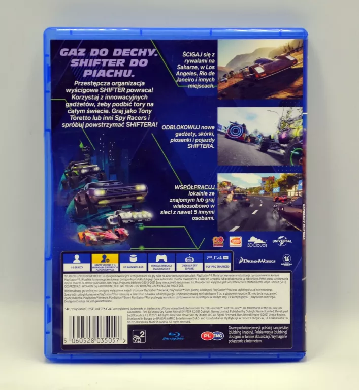 FAST & FURIOUS SPY RACERS PS4