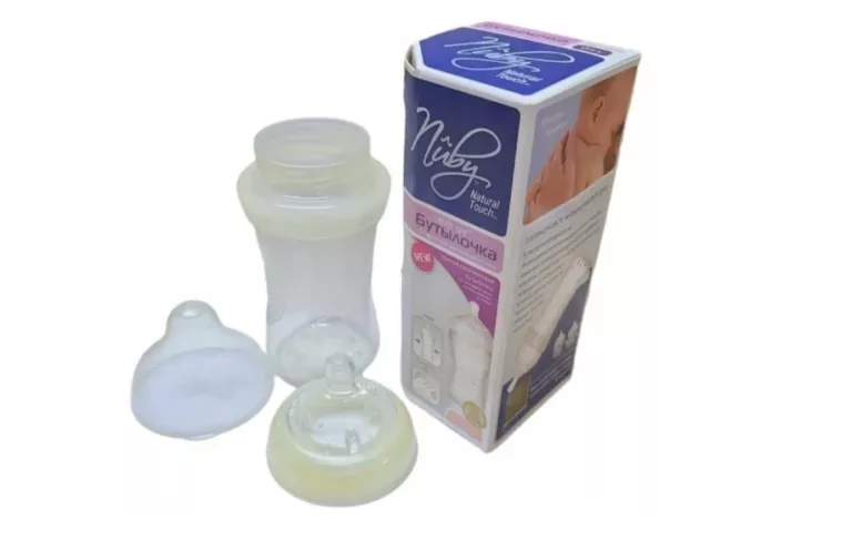 NUBY, NATURAL TOUCH, SILIKONOWA BUTELKA, 300 ML 0+