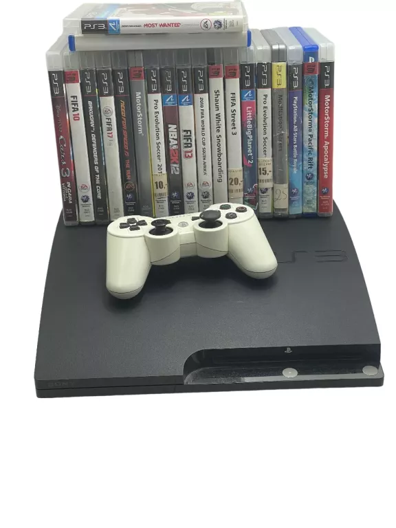 KONSOLA PS3 PAD 20 GIER SPRAWNA