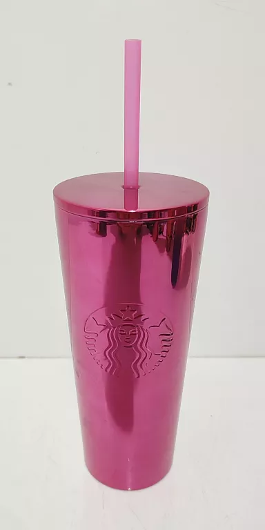 KUBEK ZE SŁOMKĄ STARBUCKS RÓŻOWY SKU# 11147047