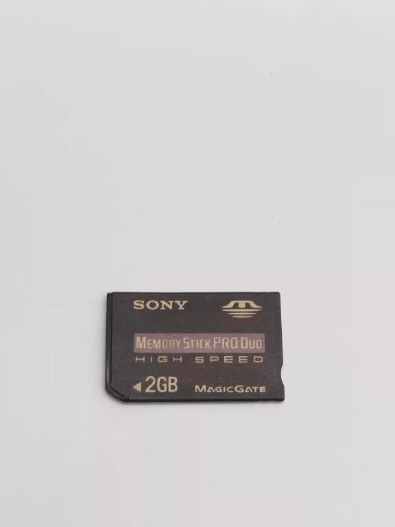 KARTA PAMIĘCI SONY PSP MEMEORY STICK PRO DUO 2GB / MAGIC GATE / HIGH SPEE