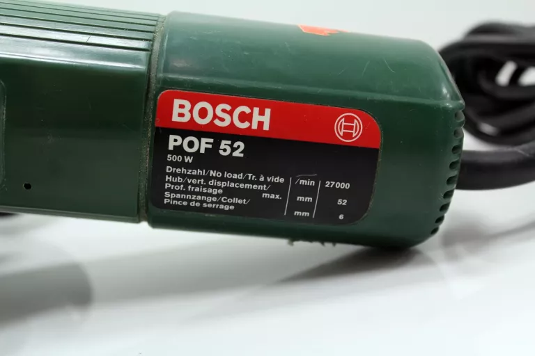 FREZARKA GÓRNOWRZECIONOWA BOSCH POF 52