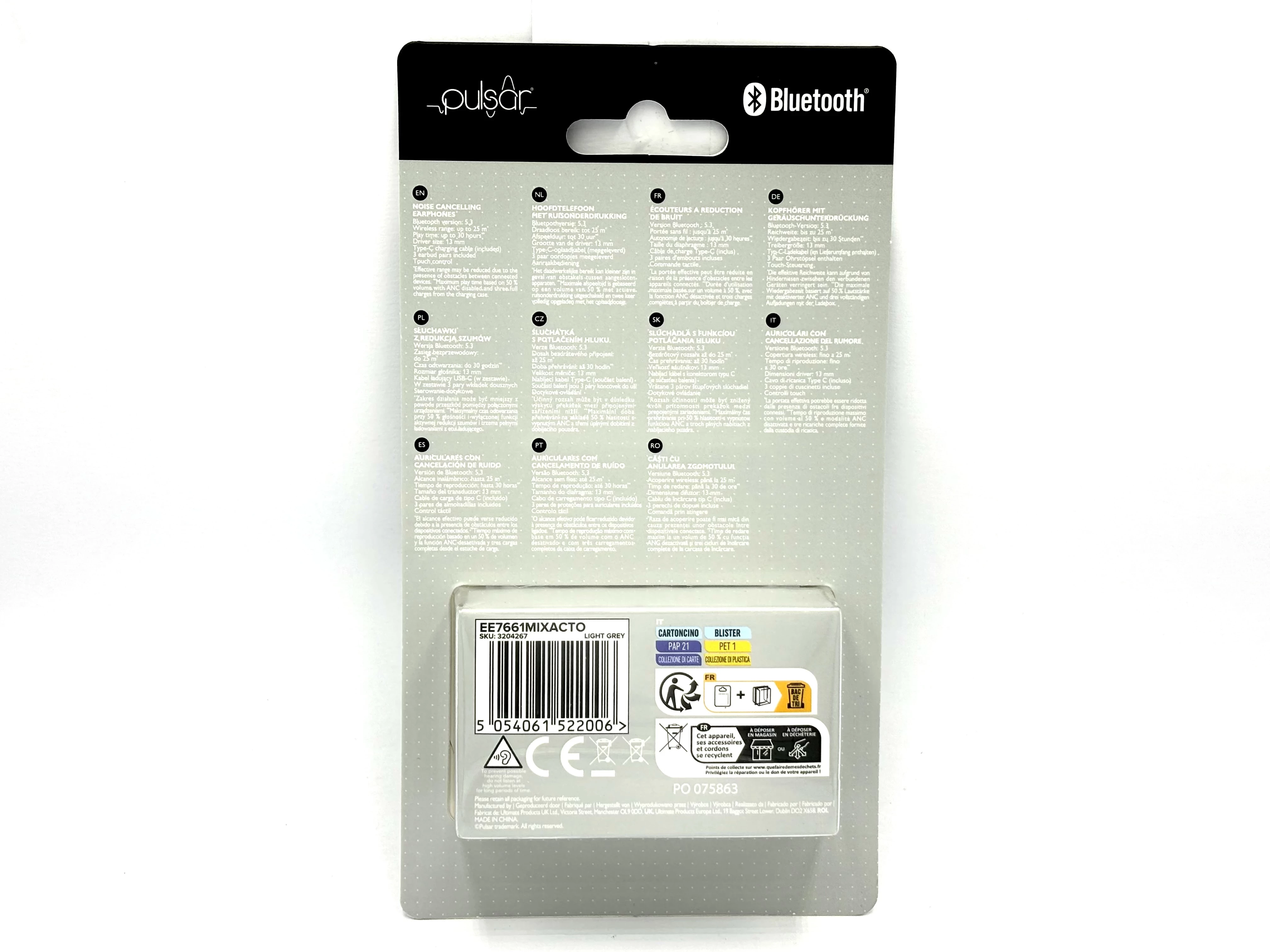 sluchawki-bezprzewodowe-douszne-pulsar-ee7661-szary-stan-uzywany