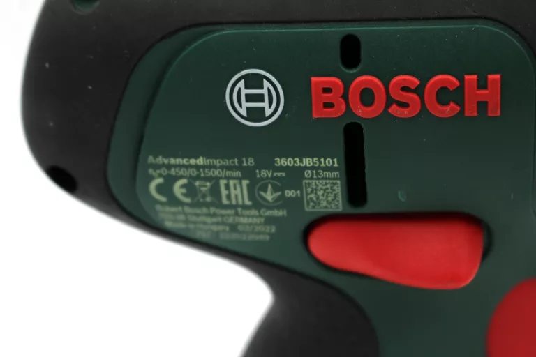WKRĘTARKA Z UDAREM 18V ADVANCEDIMPACT BOSCH BEZSZCZOTKOWA