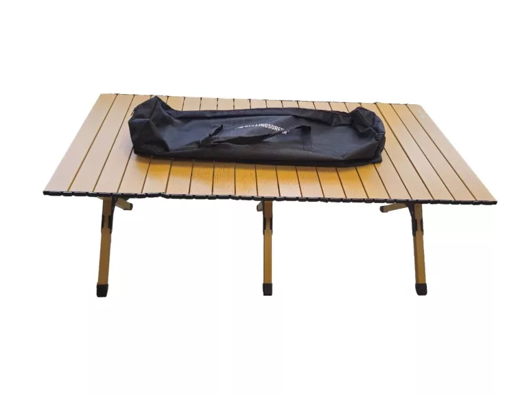 ALUMINIOWY SKŁADANY STÓŁ KEMPINGOWY ROLL UP CAMPING TABLE