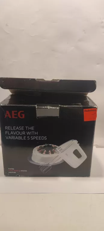 AEG 3 SERIES MIKSER RĘCZNY Z REGULACJĄ HM3330 450W