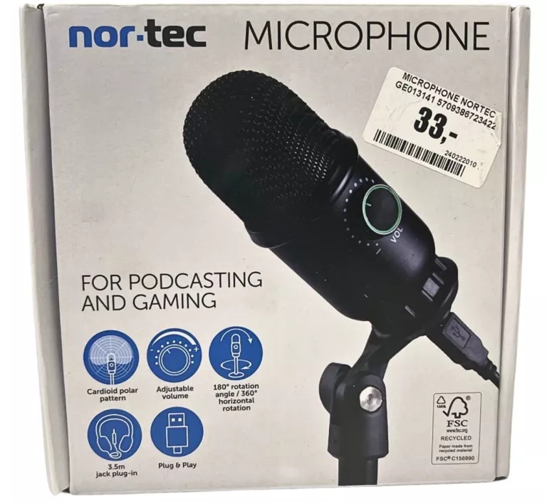 MICROPHONE NORTEC GE013141