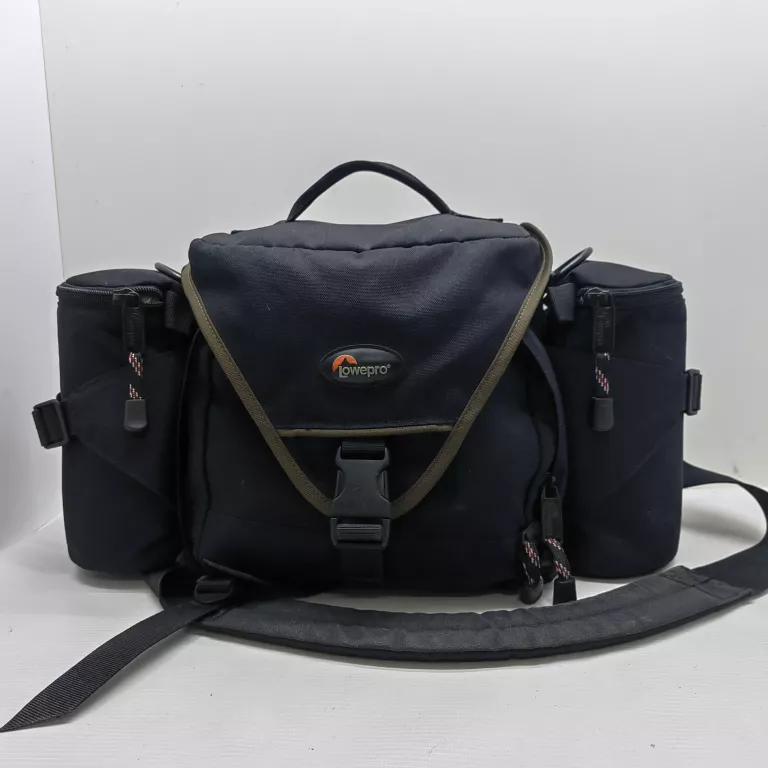 TORBA FOTOGRAFICZNA NA APARAT LOWEPRO + OBIEKTYWY