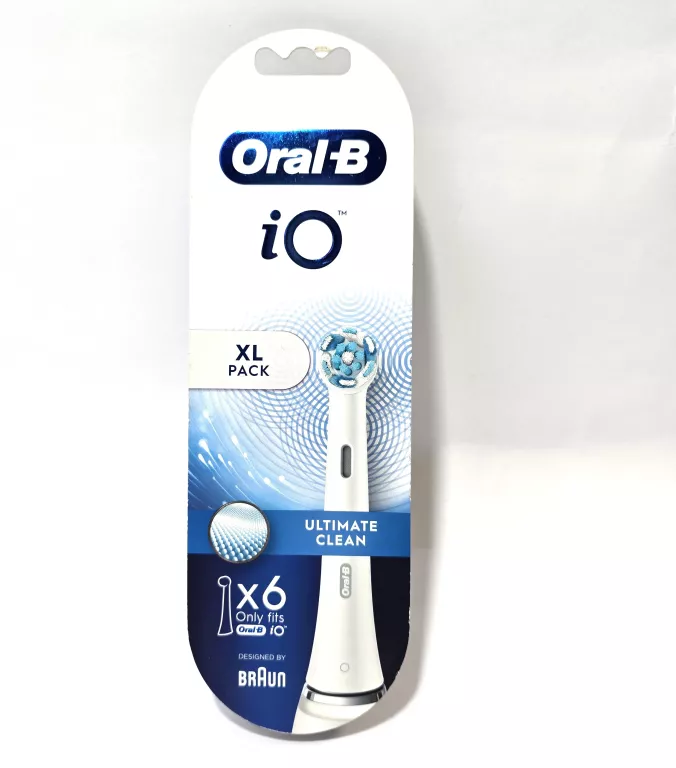 KOŃCÓWKI IO ORAL-B 6SZT ULTIMATE CLEAN ORYGINALNE 6SZT