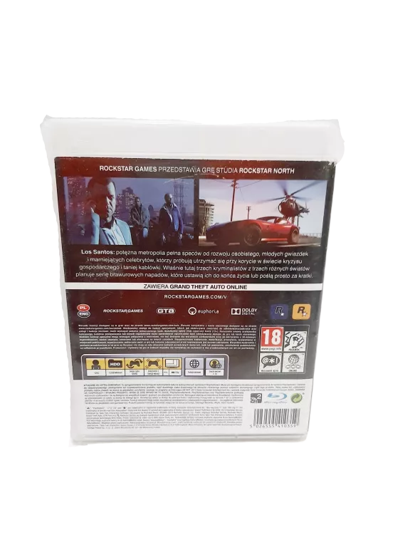 GRA NA KONSOLE PS3 GTA V GRAND THEFT AUTO 5