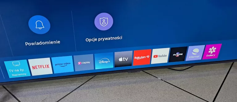 TELEWIZOR SMART TV SAMSUNG UE50AU7172U + PILOT