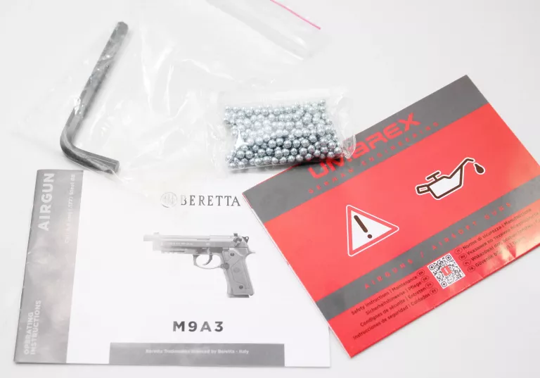 PISTOLET WIATRÓWKA BERETTA M9A3 FM 4,5 MM BRĄZOWY
