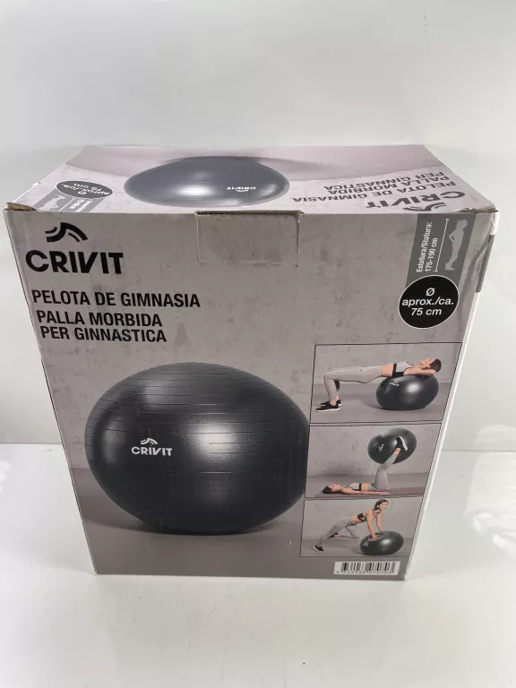CRIVIT PIŁKA GIMNASTYCZNA 75CM