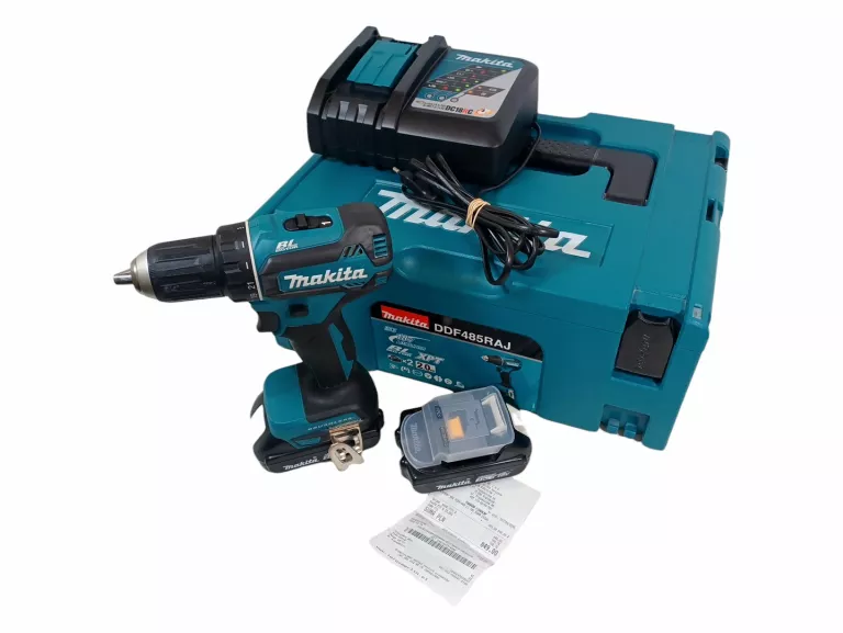 WIERTARKO - WKRĘTARKA MAKITA DDF485RAJ 18V 50NM 2X2AH