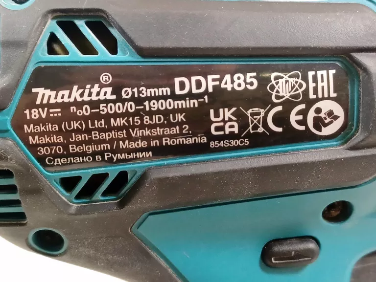 WIERTARKO - WKRĘTARKA MAKITA DDF485RAJ 18V 50NM 2X2AH