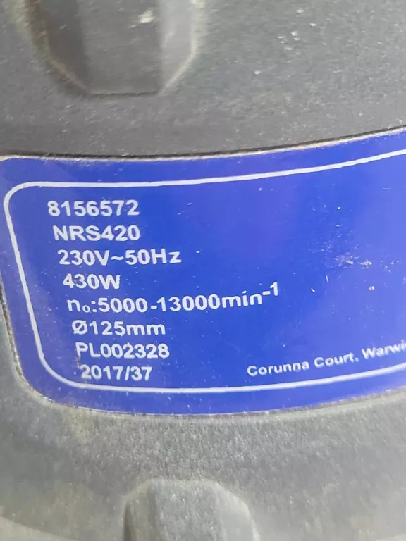 SZLIFIERKA OSCYLACYJNA NUTOOL NRS420