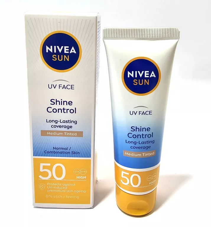 NIVEA SUN SHINE MATUJĄCY KREM DO TWARZY SPF 50