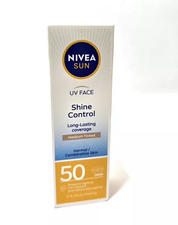 NIVEA SUN SHINE MATUJĄCY KREM DO TWARZY SPF 50