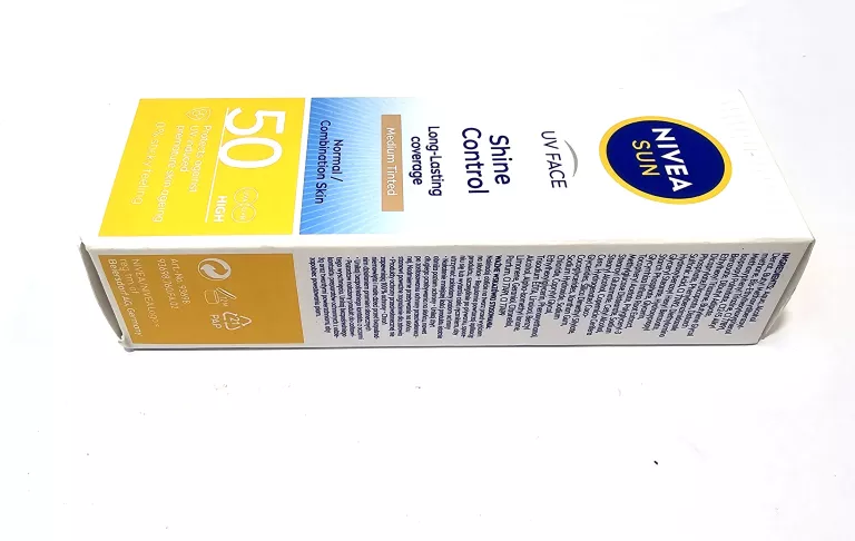 NIVEA SUN SHINE MATUJĄCY KREM DO TWARZY SPF 50