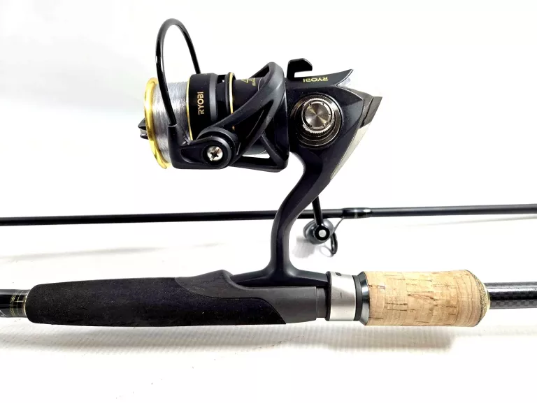SPINNING KONGER STALLION PRIME ROCKER 274 + KOŁOWROTEK  RYOBI VIRTUS 2000