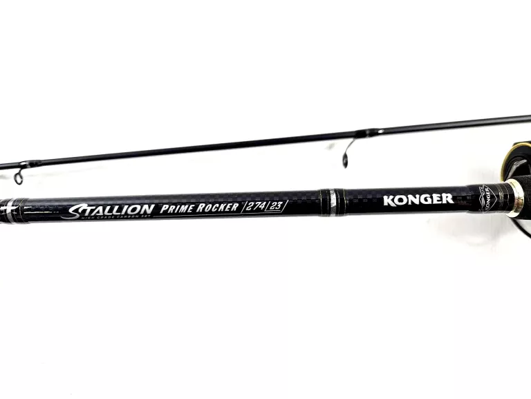 SPINNING KONGER STALLION PRIME ROCKER 274 + KOŁOWROTEK  RYOBI VIRTUS 2000