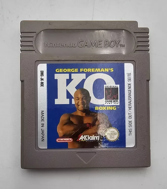 GRA GAME  BOY GEORGE FOREMAN'S KO BOXING