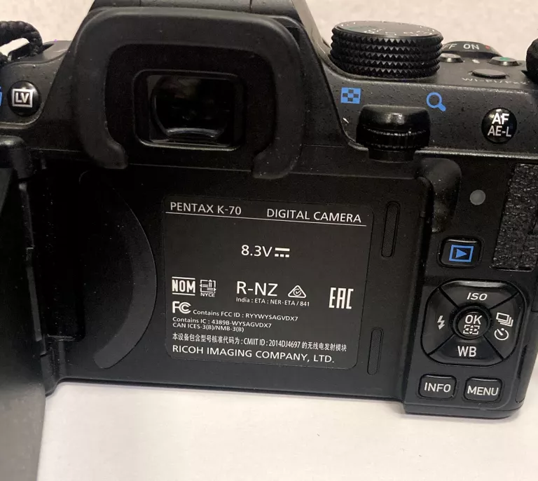 APARAT PENTAX K-70 CZARNY + 50-200MM NISKI PRZEBIEG! 6100 ZDJĘĆ!