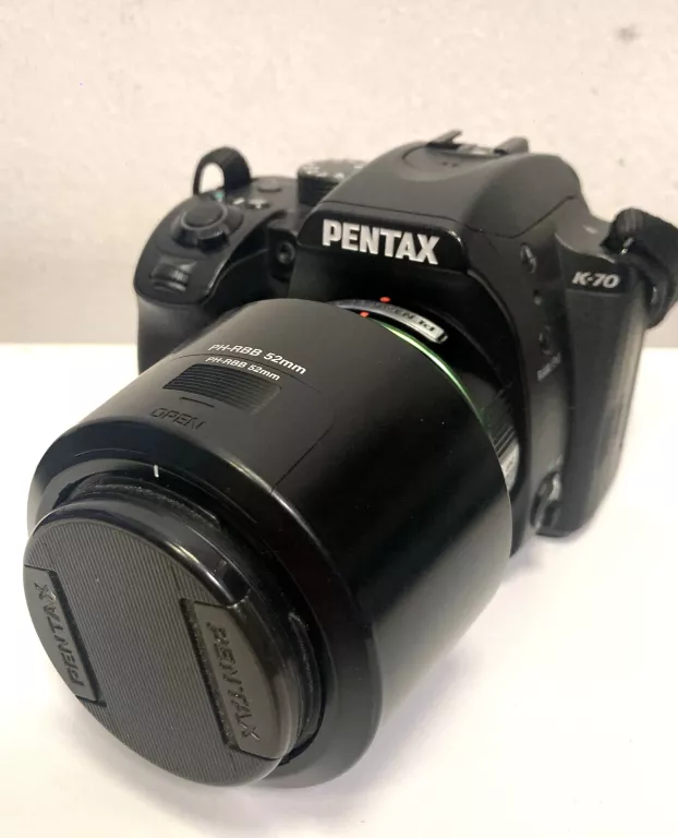 APARAT PENTAX K-70 CZARNY + 50-200MM NISKI PRZEBIEG! 6100 ZDJĘĆ!