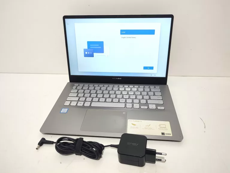 LAPTOP ASUS VIVOBOOK S14 I3 8/256GB + ZASILACZ