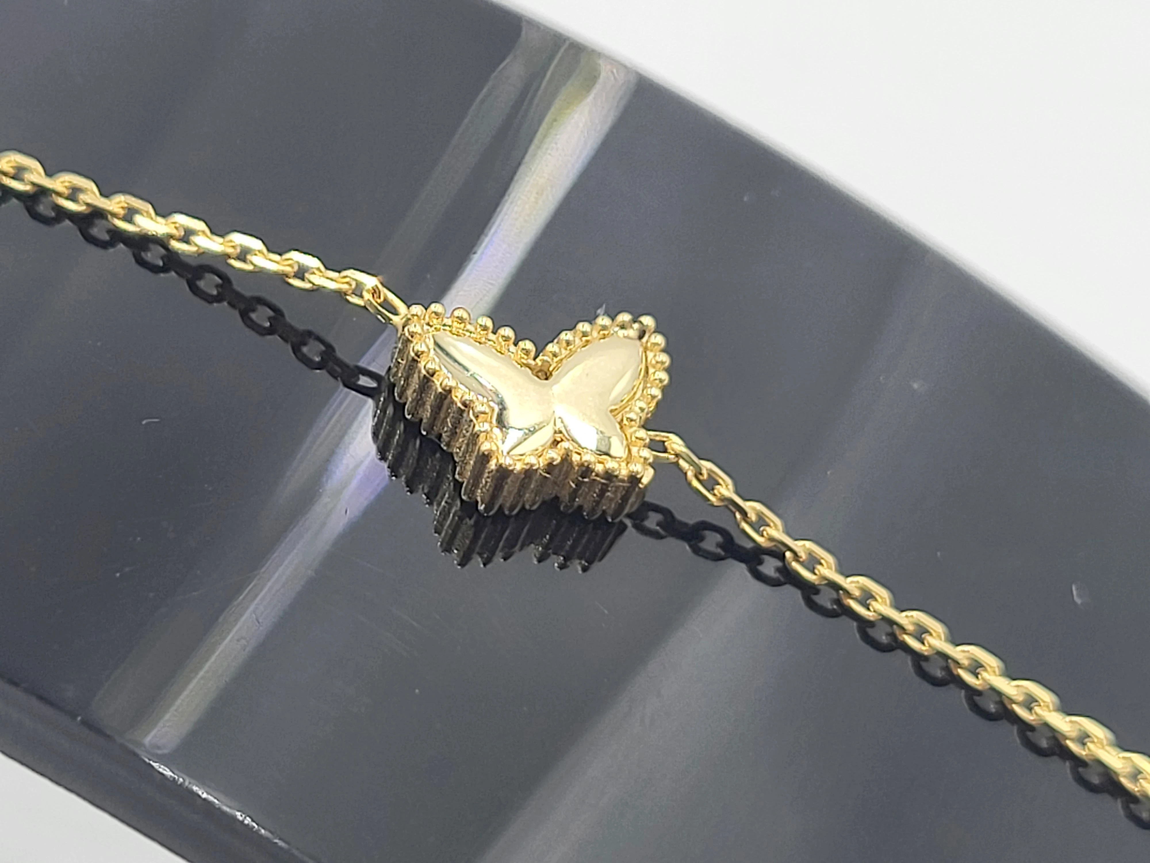 zlota-nienoszona-celebrytka-motylek-168g-585-19cm-rodzaj-2205-2