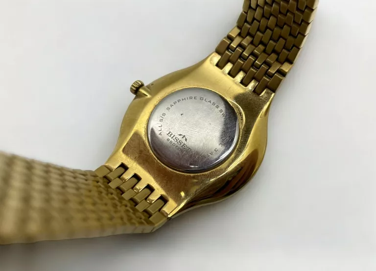 ZEGAREK MĘSKI BISSET SAPPHIRE III ZŁOTY BSDF06