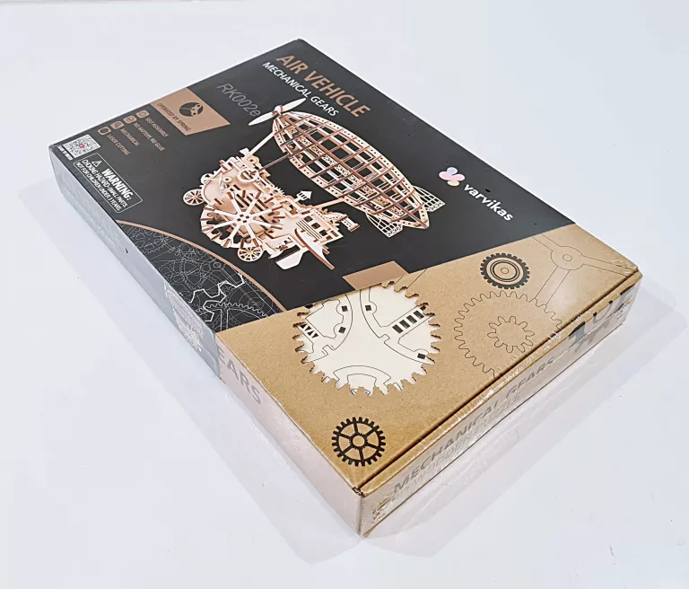DREWNIANE PUZZLE 3D STATEK POWIETRZNY VARVIKAS RK002E