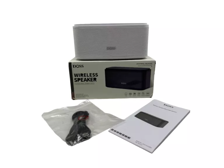 GŁOŚNIK DOSS SOUNDBOX PLUS || BLUETOOTH!!! BIAŁY