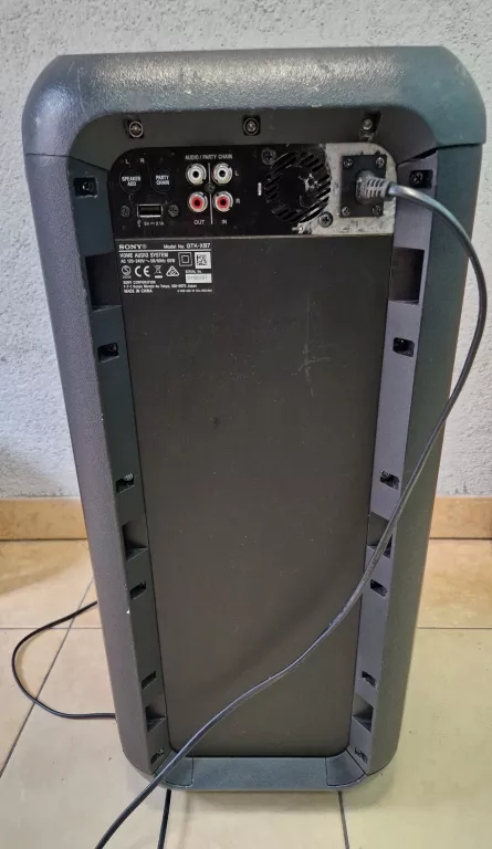 GŁOŚNIK SONY GTK XB7 BEZ PILOTA