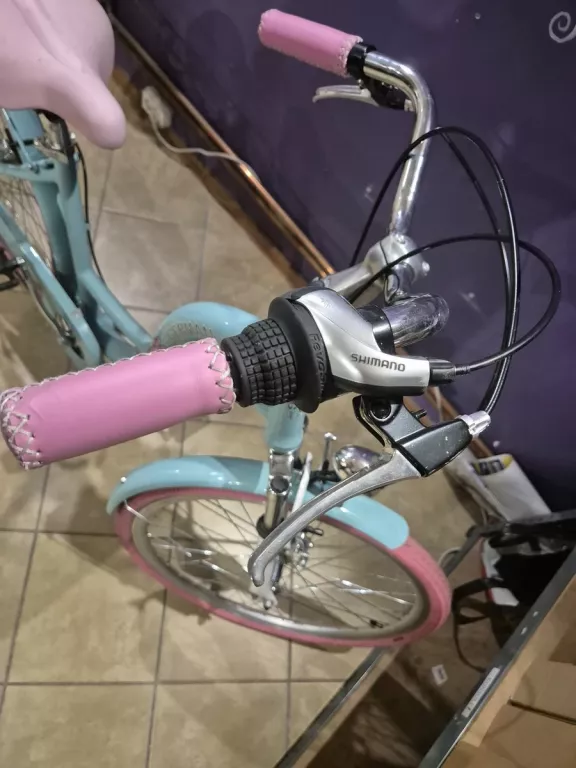 rower-damski-selena-german-7-biegow-shimano-turkusowo-rozowy-polecam-stan-uzywany