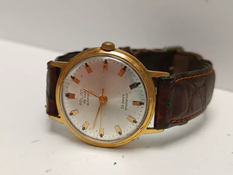 POLJOT DE LUXE 29 JEWELS AUTOMATIC POZŁACANY