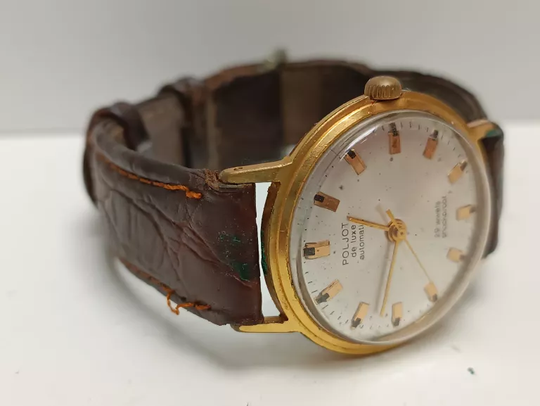 POLJOT DE LUXE 29 JEWELS AUTOMATIC POZŁACANY
