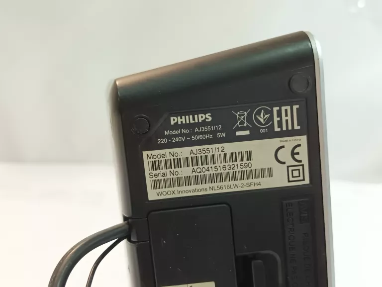 RADIOBUDZIK PHILIPS AJ3551/12