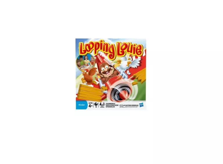 GRA PLANSZOWA LOOPING LOUIE HASBRO GAMING NIEMIECKA WERSJA