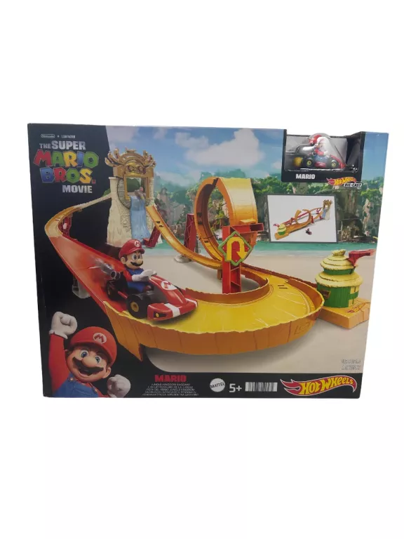 HOT WHEELS SUPER MARIO BROS. - TOR WYŚCIGOWY KRÓLESTWA DŻUNGLI HMK49