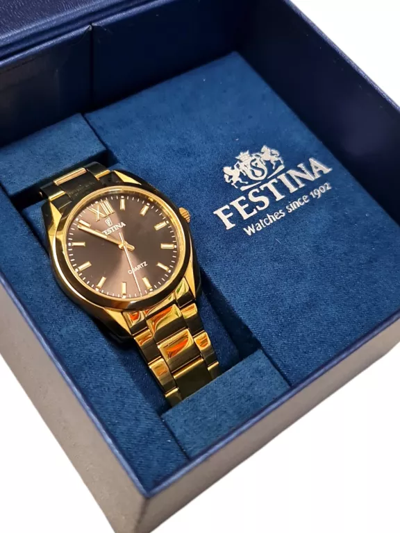 ZEGAREK DAMSKI FESTINA F20640/6 ZŁOTY