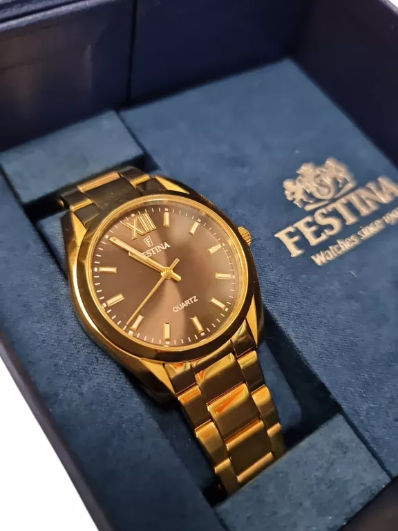 ZEGAREK DAMSKI FESTINA F20640/6 ZŁOTY