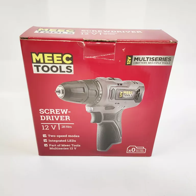 WKRĘTARKA MEEC TOOLS ZASILANIE AKUMULATOROWE 12 V 019797