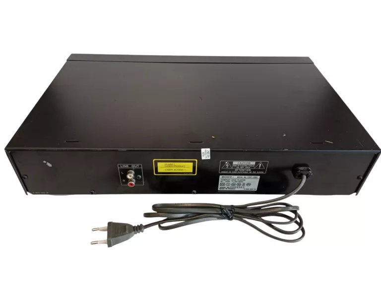 SONY ODTWARZACZ KOMPAKTOWY CD PLAYER CDP 590