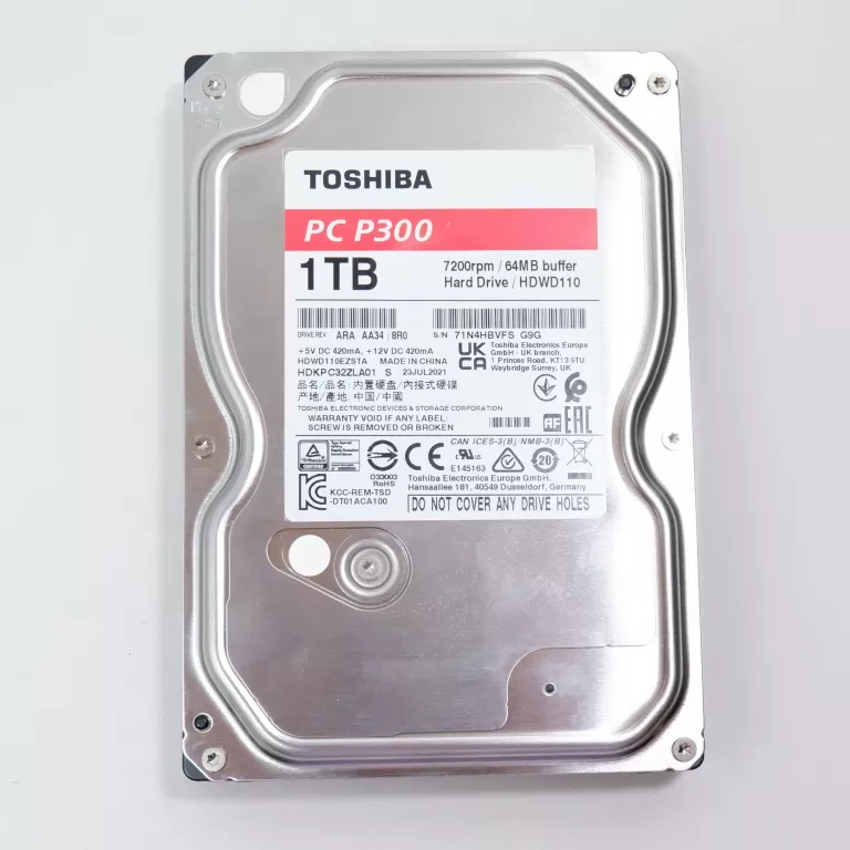 DYSK TOSHIBA P300 HDD 1TB