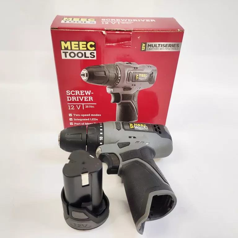 WKRĘTARKA MEEC TOOLS ZASILANIE AKUMULATOROWE 12 V 019797