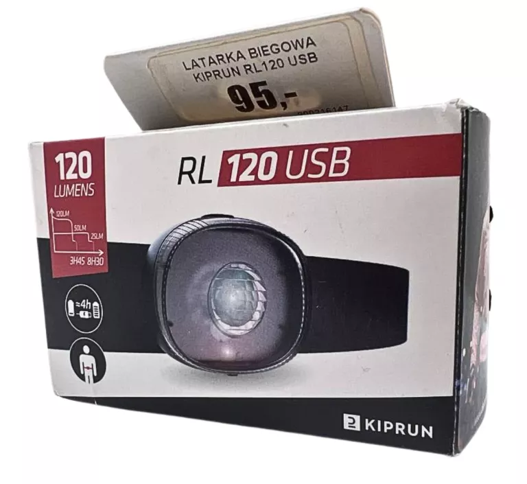 LATARKA BIEGOWA KIPRUN RL120 USB