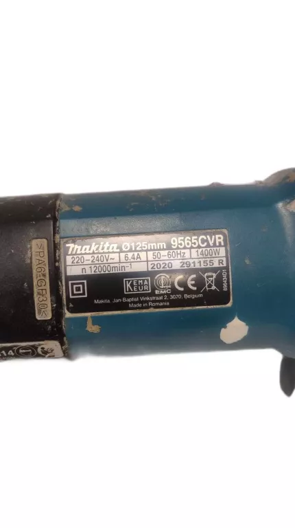 SZLIFIERKA KĄTOWA MAKITA 9565CVR
